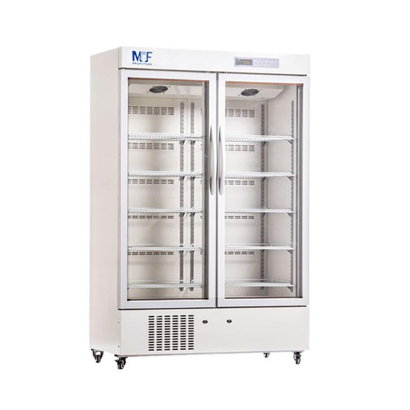 Double door medical refrigerator